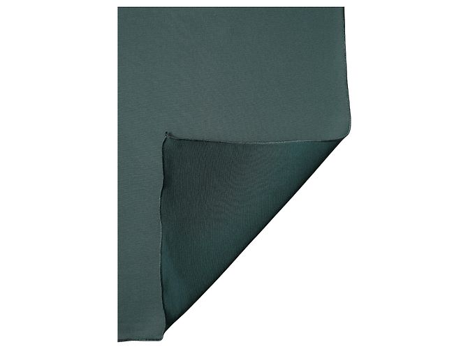 Dolce & Gabbana Sciarpa Stola in Seta Verde Scuro - vista 2