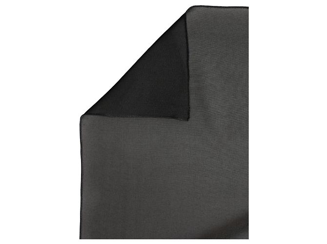 Dolce & Gabbana Sciarpa Sciallo Stola in Seta Nera x Foulard - vista 2