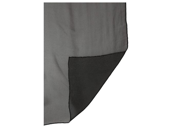 Dolce & Gabbana Seidenschal Stola Schwarz x Halstuch - Ansicht 2
