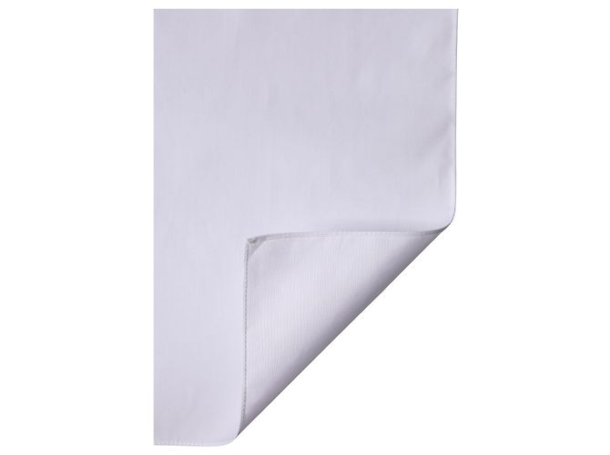 Dolce & Gabbana Chal cuadrado envolvente de algodón blanco x Estola x Bufanda - vista 2