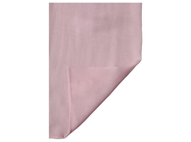 Dolce & Gabbana Chal Wrap de Seda Rosa x Pañuelo - vista 2