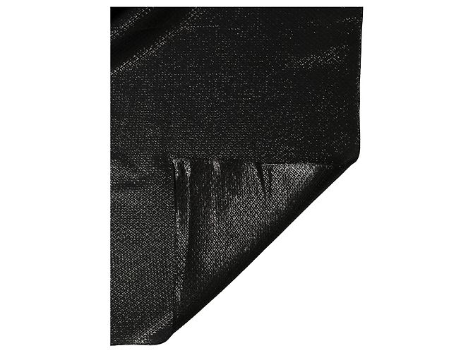 Dolce & Gabbana Sciarpa quadrata avvolgente in seta nera Foulard x Sciarpa - vista 2