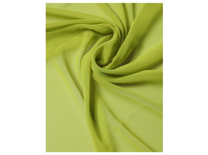 Dolce & Gabbana Sciarpa Foulard da Collo Giallo Verde x . Scarf - vista 3
