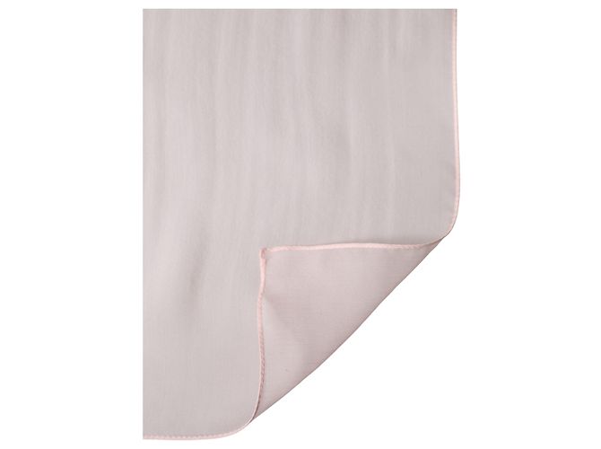 Dolce & Gabbana Light Pink Silk Neck Wrap Foulard . x Scarf - view 2