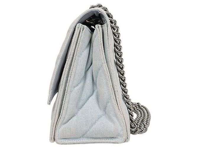 Balenciaga Bolso de hombro Crush Chain de denim acolchado - vista 2