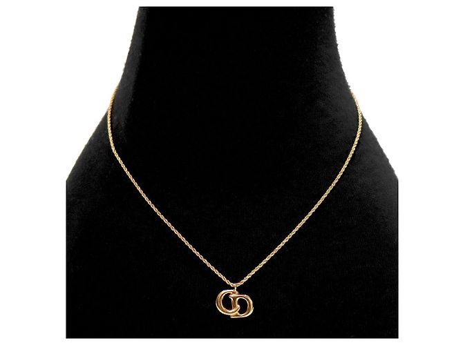 Collana Dior oro - vista 5