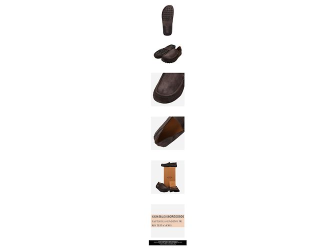 Tod's Mocassini in camoscio da uomo Marrone - vista 3