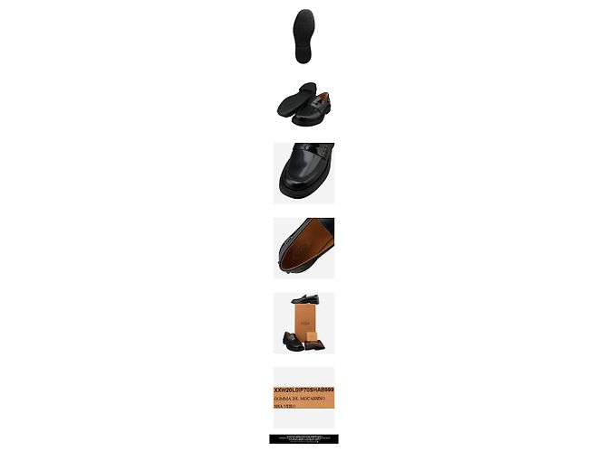 Tod's Mocassini Penny in pelle da donna - Nero - vista 3