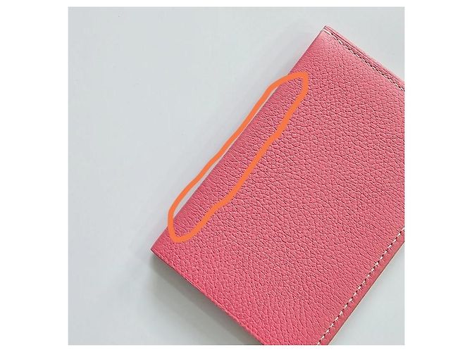 Hermès Tarjetero Celie en Rose Azalee - vista 10