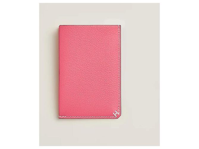 Hermès Tarjetero Celie en Rose Azalee - vista 3