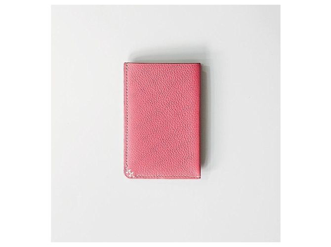 Hermès Tarjetero Celie en Rose Azalee - vista 5