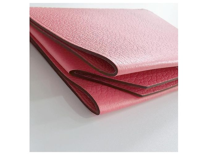 Hermès Tarjetero Celie en Rose Azalee - vista 7
