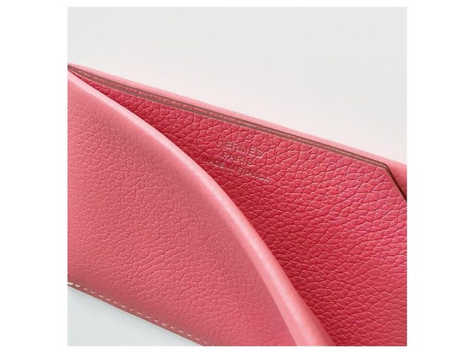 Hermès Tarjetero Celie en Rose Azalee - vista 8