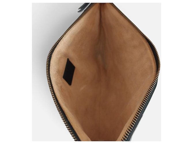 Gucci Clutch GG Marmont in pelle - vista 4