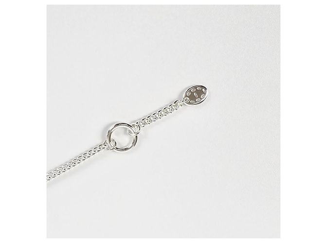 Hermès Bracciale Point Sellier Modello Large Argento - vista 13