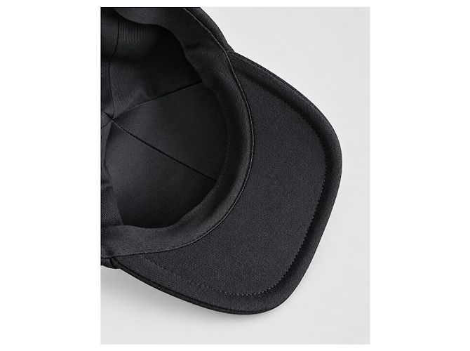 Burberry Cappellino da baseball in cotone Monogram Nero Unisex - vista 15