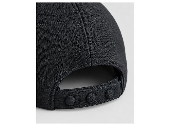 Burberry Cappellino da baseball in cotone Monogram Nero Unisex - vista 4