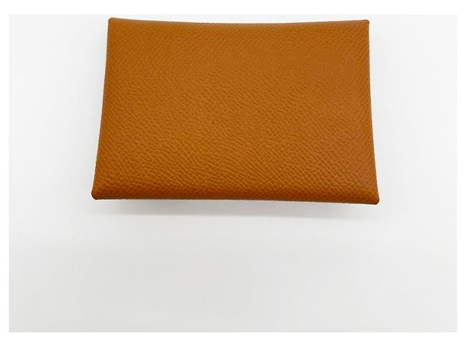 Hermès Tarjetero Calvi Duo Gold - vista 12