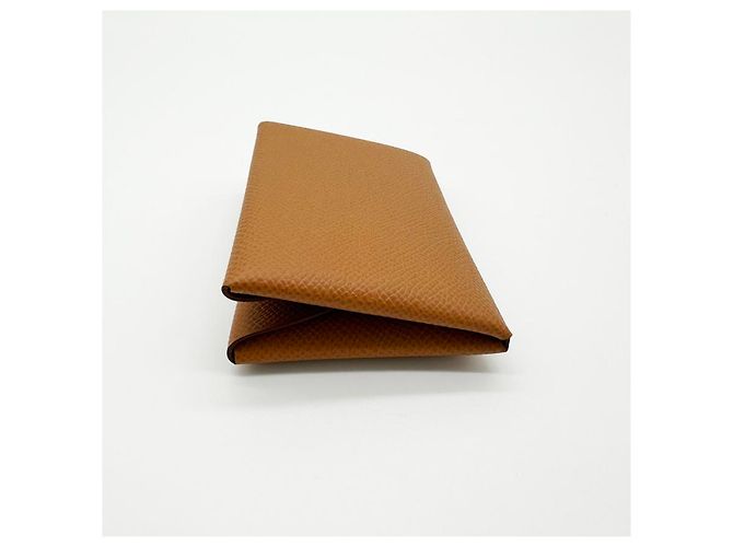Hermès Tarjetero Calvi Duo Gold - vista 16