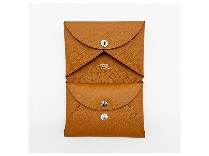 Hermès Tarjetero Calvi Duo Gold - vista 17