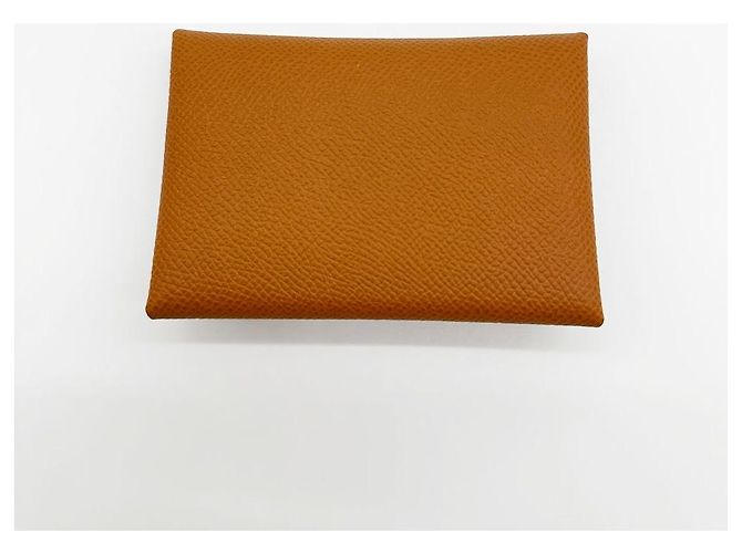 Hermès Tarjetero Calvi Duo Gold - vista 2