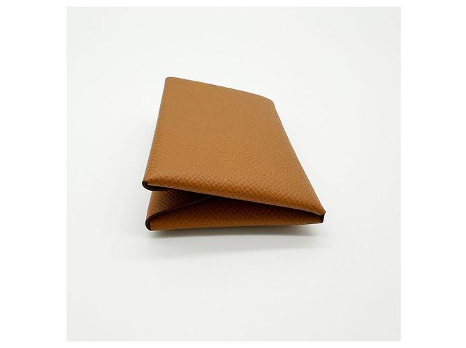 Hermès Tarjetero Calvi Duo Gold - vista 6