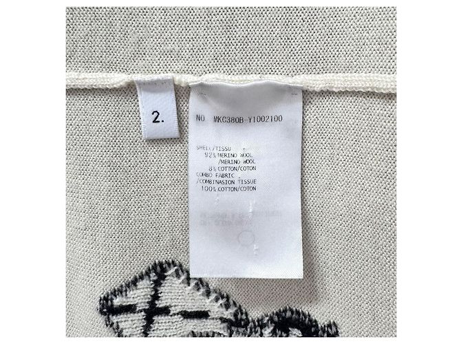 Thom Browne Sky Icon Cardigan mit diagonaleem Riemen - Ansicht 11