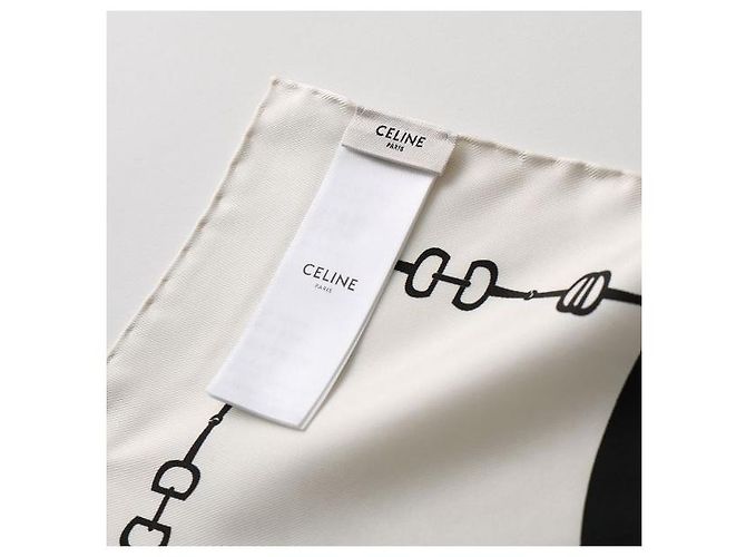 Céline Quadratische Seidentwill-Tücher - Ansicht 3