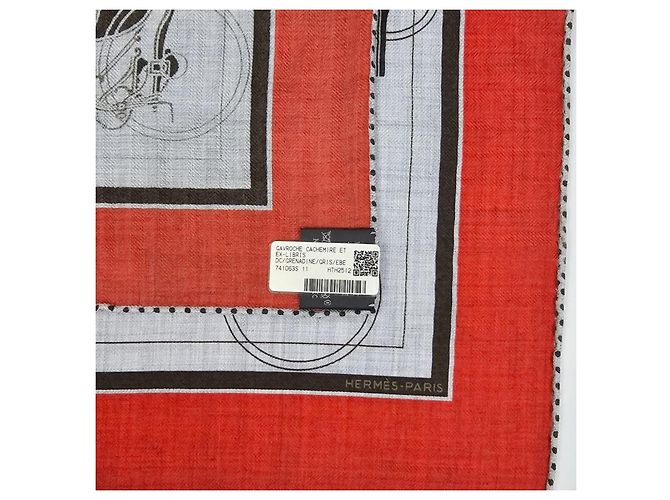 Hermès Sciarpa in cashmere e seta da donna - vista 11