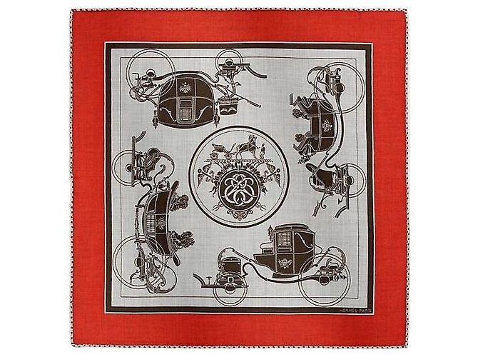 Hermès Sciarpa in cashmere e seta da donna - vista 2