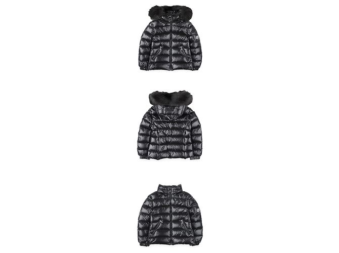 Moncler Badyf Steppjacke mit Pelzkapuze - Ansicht 3