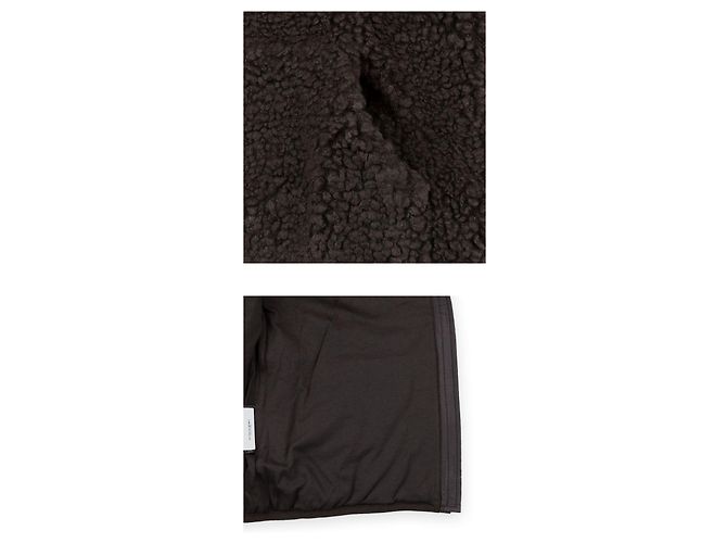 Moncler Giacca zip in pile teddy per bambini - vista 4
