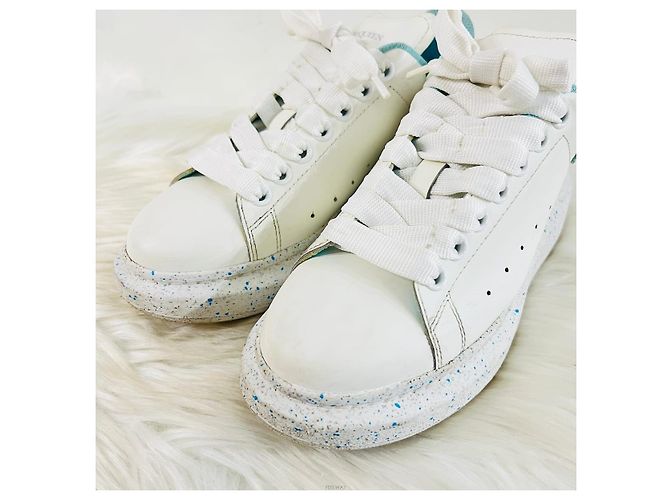 Alexander Mcqueen Oversized Sneaker mit gesprenkelter Sohle - Ansicht 8