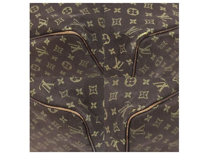 Louis Vuitton Monogram Mini Lin Canvas Speedy Tote Bag - Ansicht 5