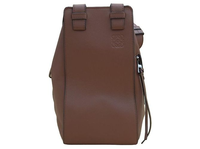 Loewe Borsa a tracolla Hammock Small in vitello grana - vista 2