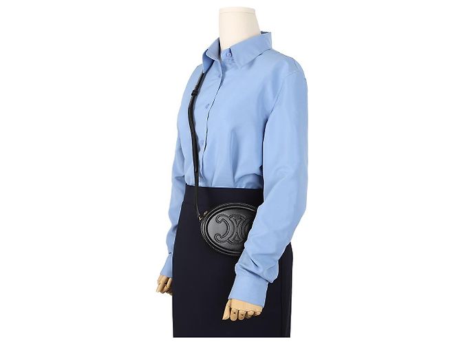 Céline Borsa a tracolla ovale Quir Triope - vista 9