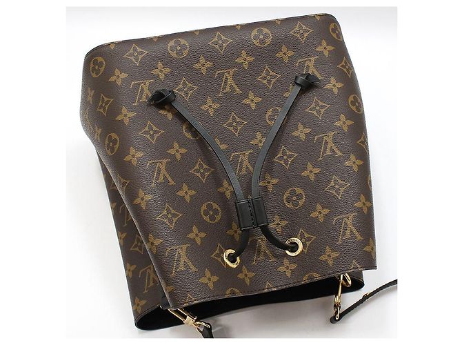 Louis Vuitton Borsa a secchiello a tracolla NeoNoé MM in Monogram Canvas - vista 3