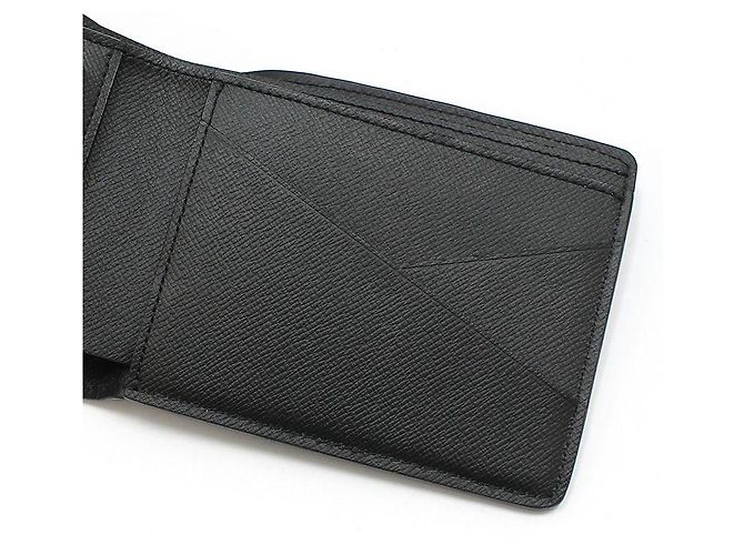 Louis Vuitton Portafoglio Multiple in Epi Nero - vista 8