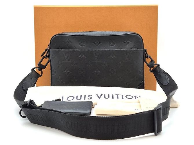 Louis Vuitton Borsa a Tracolla Duo Monogram Shadow - vista 2