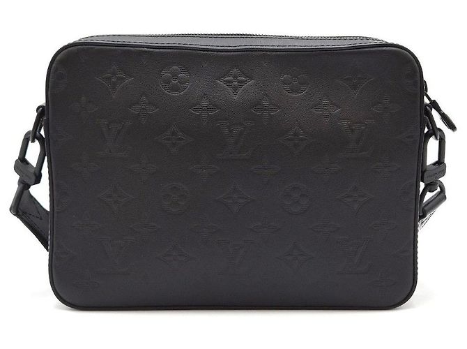 Louis Vuitton Borsa a Tracolla Duo Monogram Shadow - vista 7