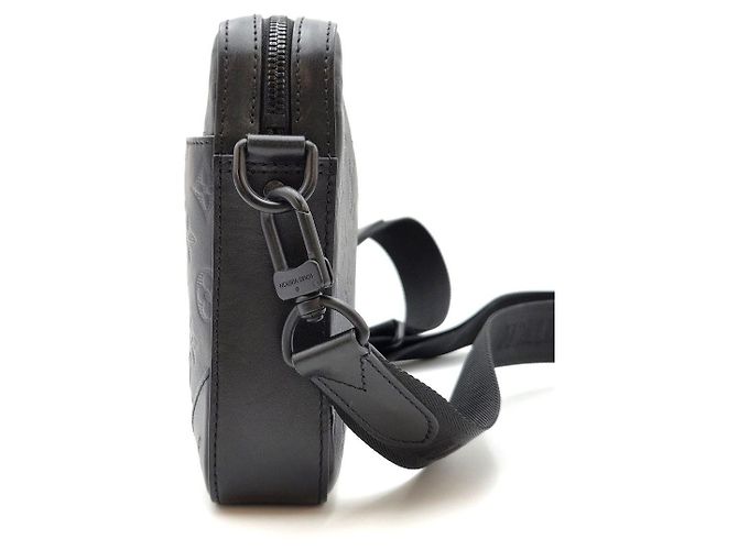 Louis Vuitton Borsa a Tracolla Duo Monogram Shadow - vista 9