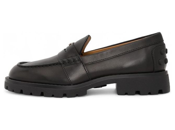 Mocassini Tod's in pelle nera - vista 4