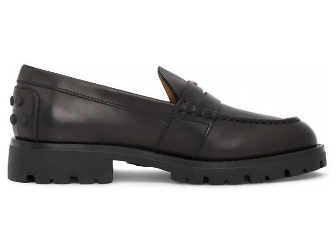 Mocassini Tod's in pelle nera - vista 5