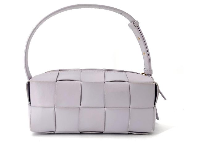 Bottega Veneta Borsa Cassette Intrecciato Brick - vista 3