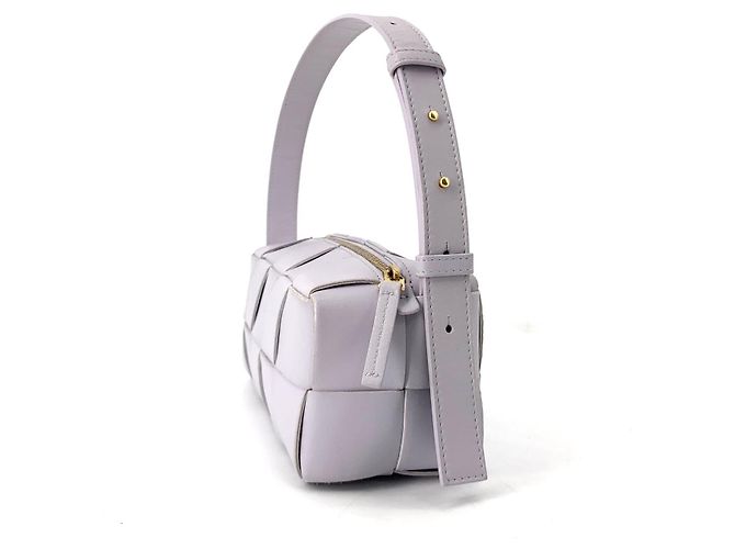 Bottega Veneta Borsa Cassette Intrecciato Brick - vista 5