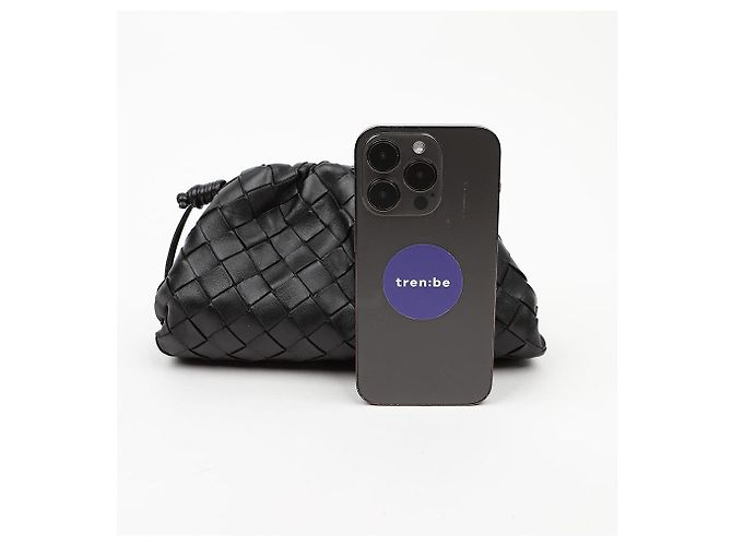 Bottega Veneta Mini Weaving Pouch Black - vista 11