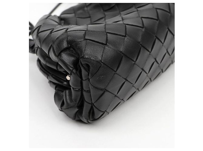 Bottega Veneta Mini Weaving Pouch Black - vista 7