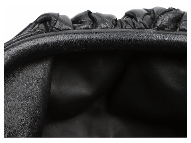 Bottega Veneta Mini Weaving Pouch Black - vista 8