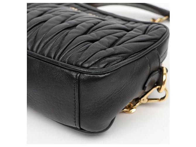 Miu Miu Borsa Camera in pelle Nappa matelassé da donna - vista 12