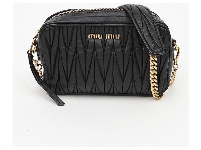 Miu Miu Borsa Camera in pelle Nappa matelassé da donna - vista 2